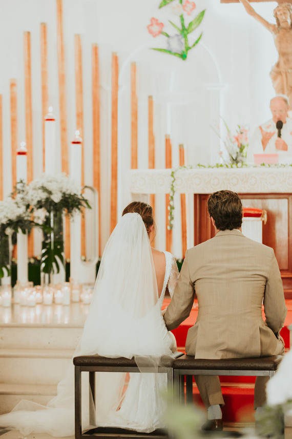 St Barth's destination wedding at Eden Rock
