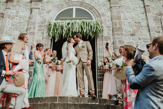 St Barth's destination wedding at Eden Rock