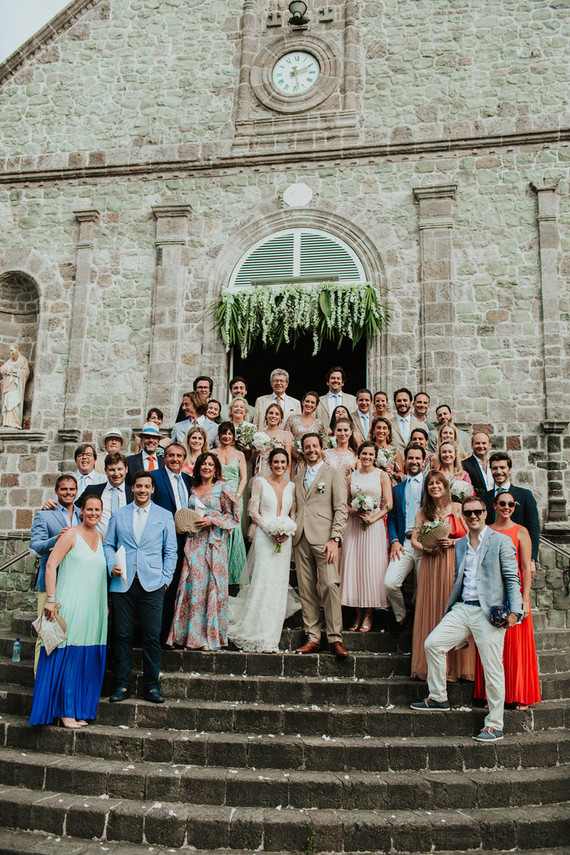 St Barth's destination wedding at Eden Rock