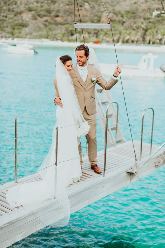 St Barth's destination wedding at Eden Rock