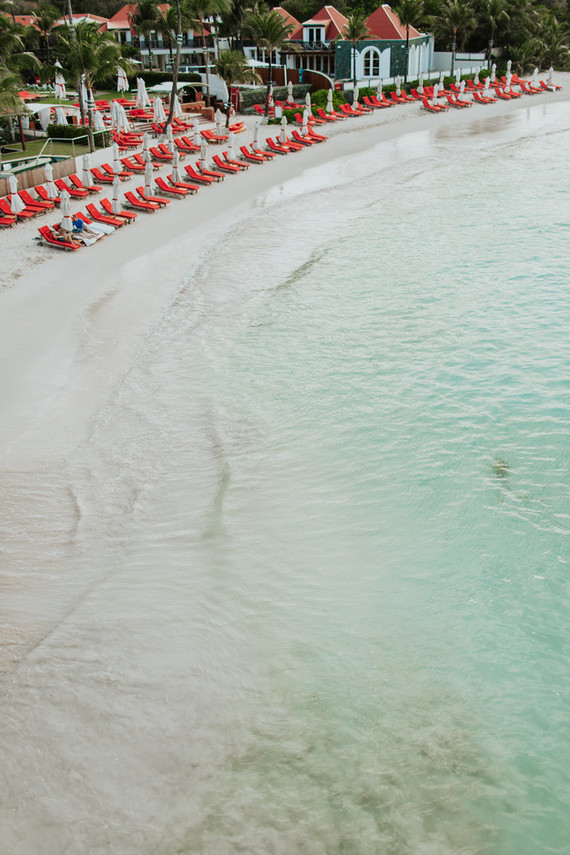 St Barth's destination wedding at Eden Rock