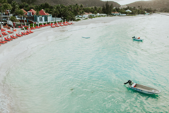 St Barth's destination wedding at Eden Rock