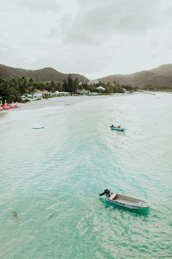 St Barth's destination wedding at Eden Rock
