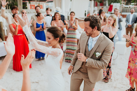 St Barth's destination wedding at Eden Rock