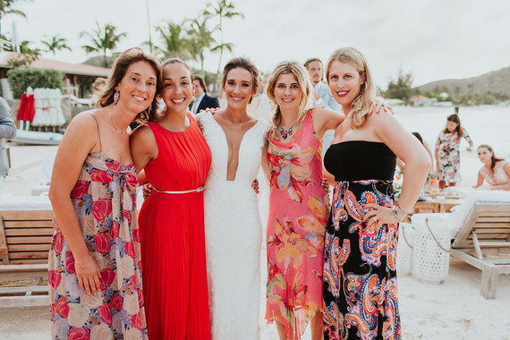 St Barth's destination wedding at Eden Rock