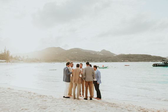 St Barth's destination wedding at Eden Rock