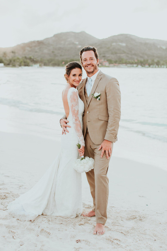 St Barth's destination wedding at Eden Rock