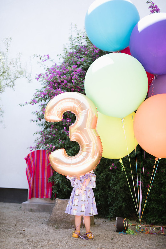 Llama-inspired Frida Kahlo 3rd birthday party