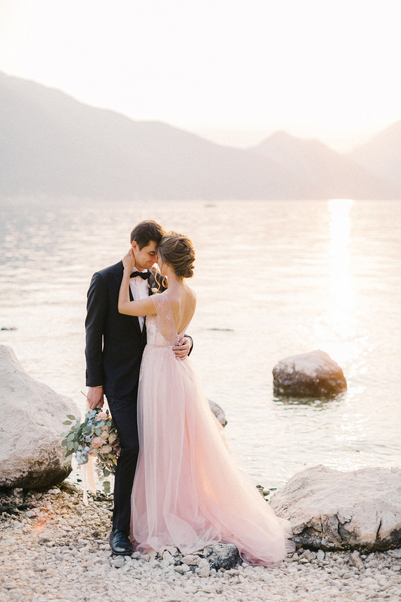 Romantic Montenegro elopement on 100 Layer Cake Inspiration