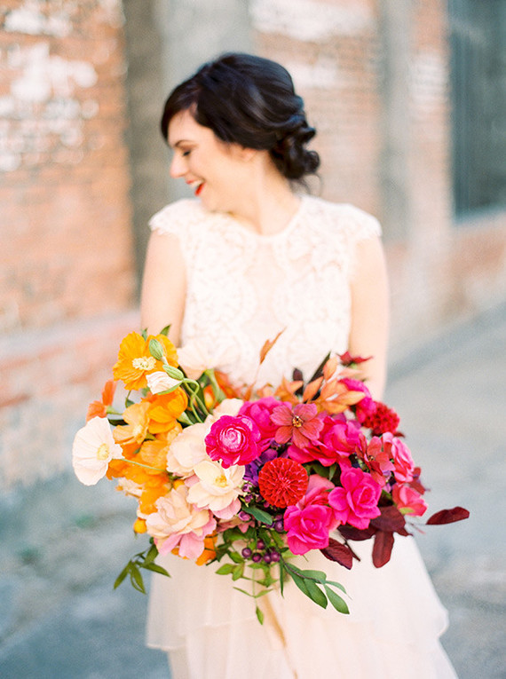 fall paper flower bouquet Inspiration