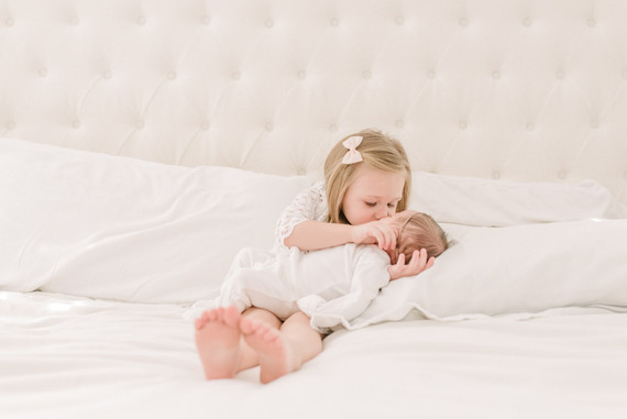 Rustic winter newborn photos on 100 Layer Cakelet Inspiration