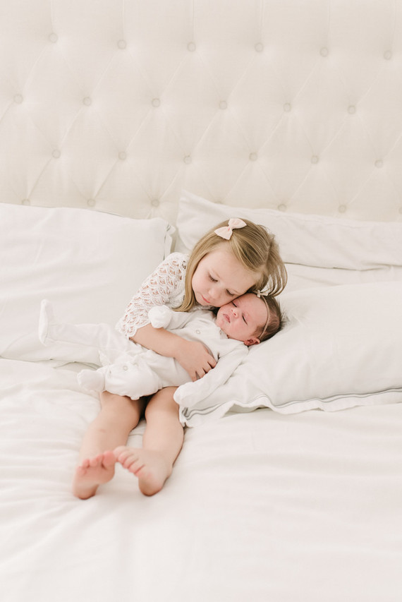 Rustic winter newborn photos on 100 Layer Cakelet Inspiration
