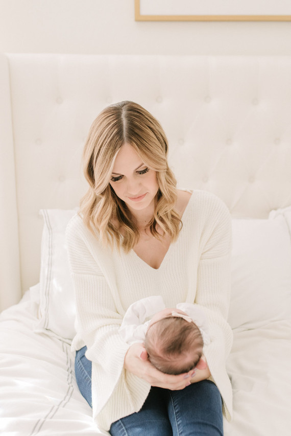 Rustic winter newborn photos on 100 Layer Cakelet Inspiration