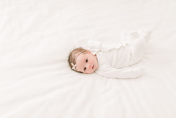 Rustic winter newborn photos on 100 Layer Cakelet Inspiration