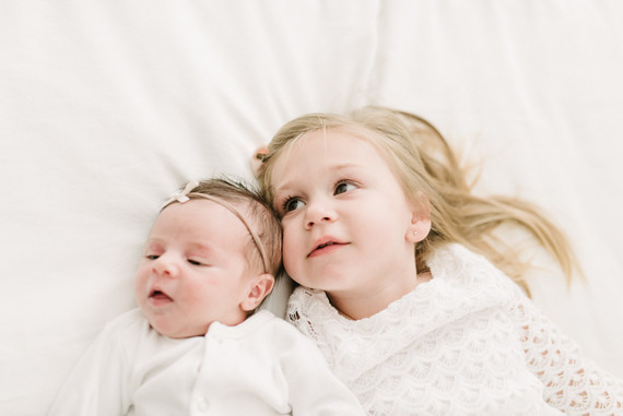 Rustic winter newborn photos on 100 Layer Cakelet Inspiration