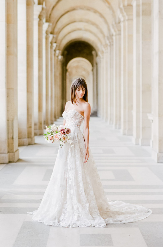 Bridal portraits in Paris | 100 Layer Cake