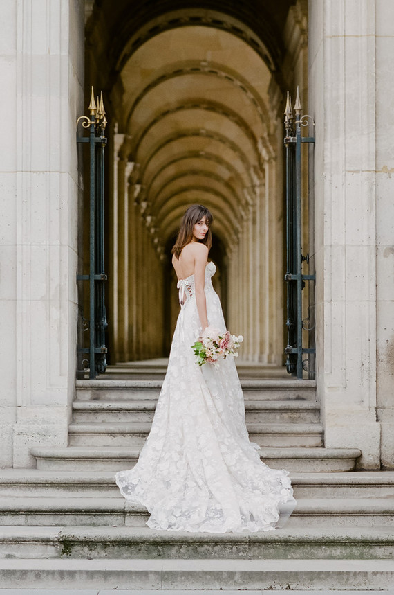 Bridal portraits in Paris | 100 Layer Cake Inspiration