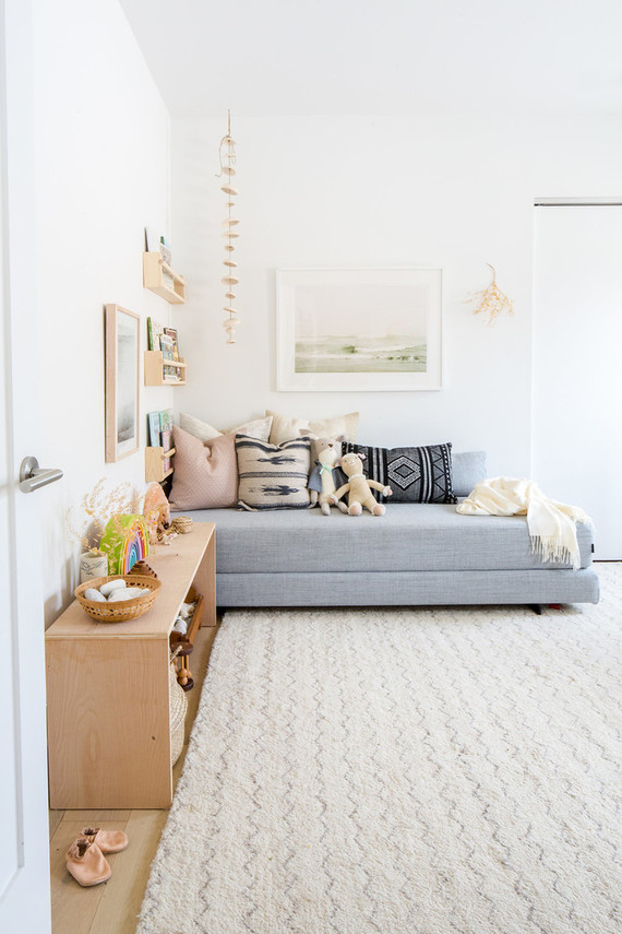 Louella's pastel nature-inspired girl's nursery