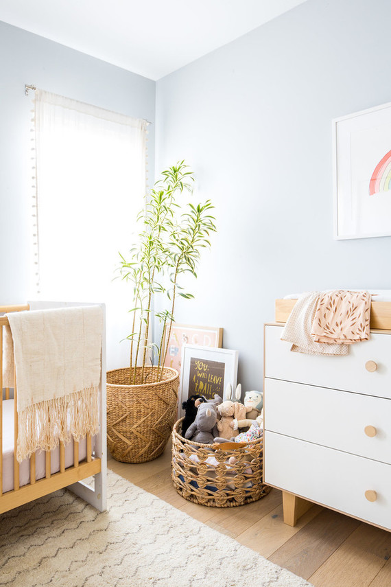 Louella's pastel nature-inspired girl's nursery