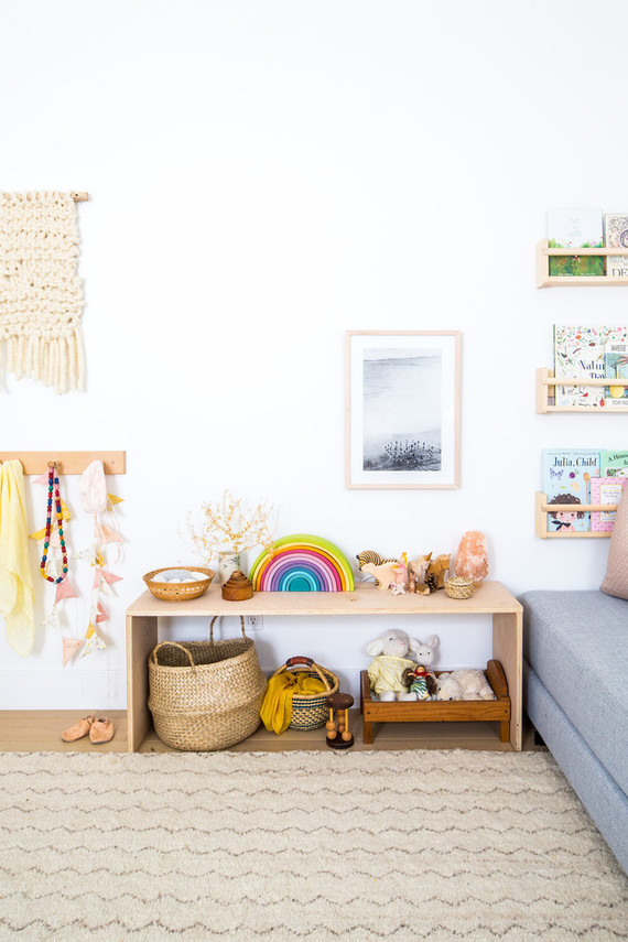 Louella's pastel nature-inspired girl's nursery