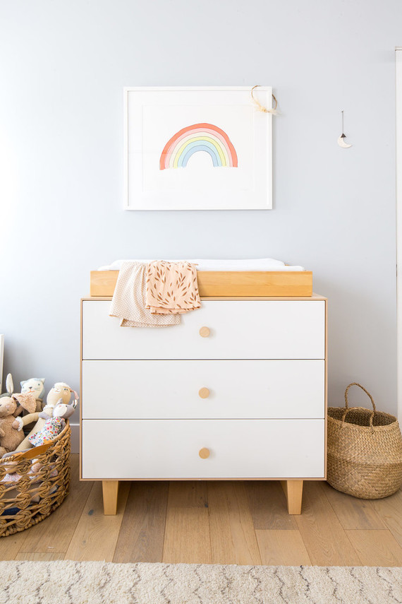 Louella's pastel nature-inspired girl's nursery