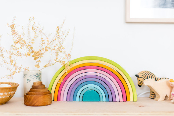 Louella's pastel nature-inspired girl's nursery