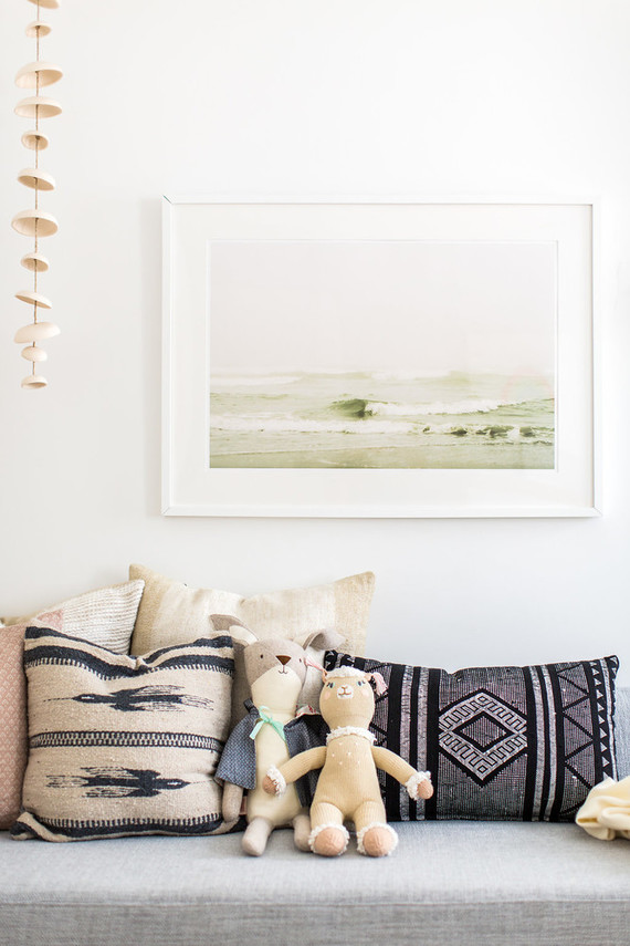 Louella's pastel nature-inspired girl's nursery