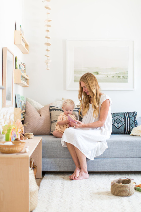 Louella's pastel nature-inspired girl's nursery