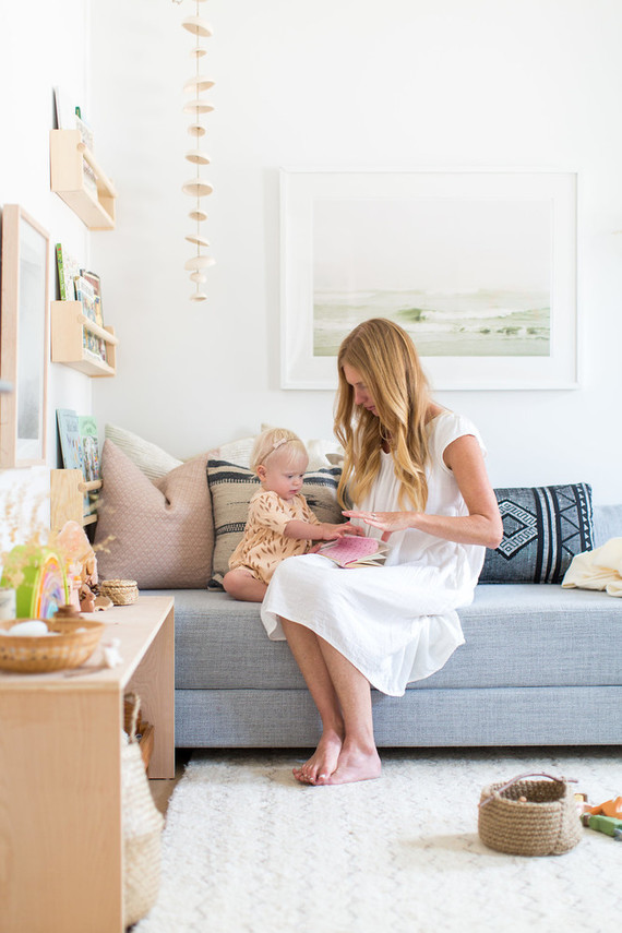 Louella's pastel nature-inspired girl's nursery