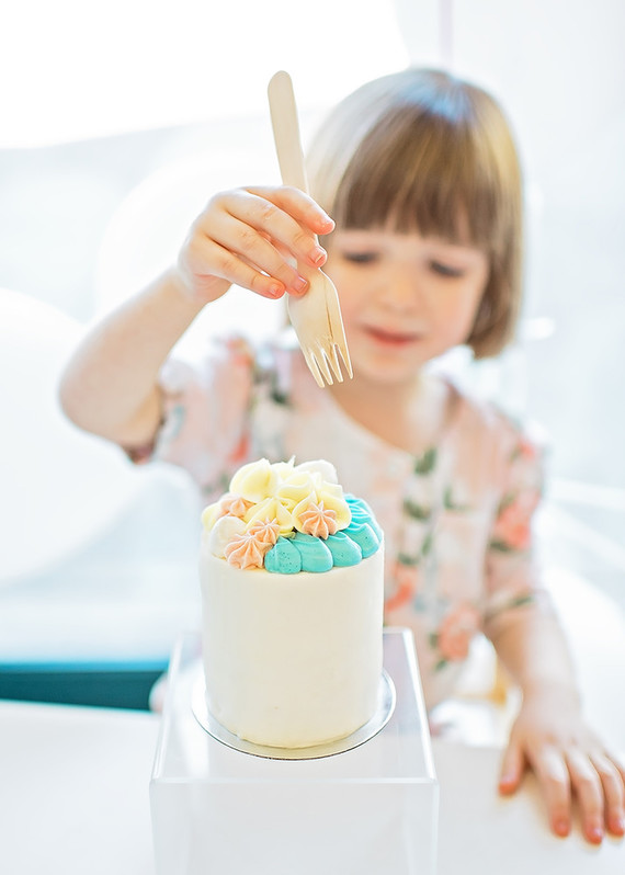 Happy clouds and rainbows 3rd birthday party Inspiration