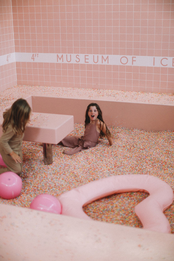 Museum of Ice Cream tour on 100 Layer Cakelet