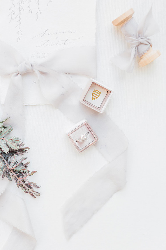 Ideas for dyed silk ribbon in weddings Inspiration