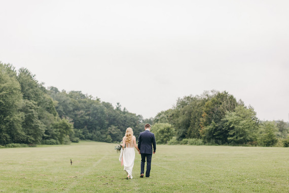 Floral garden wedding in Ontario
