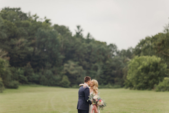 Floral garden wedding in Ontario