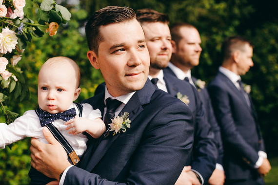 Floral garden wedding in Ontario