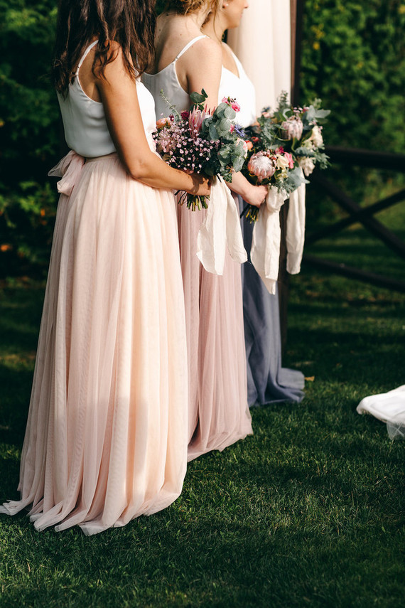 Floral garden wedding in Ontario