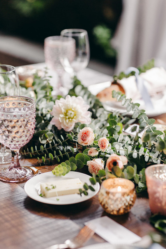 Floral garden wedding in Ontario