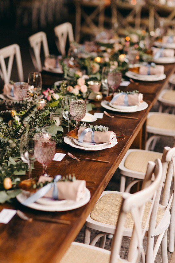 Floral garden wedding in Ontario