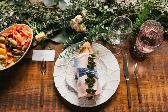 Floral garden wedding in Ontario