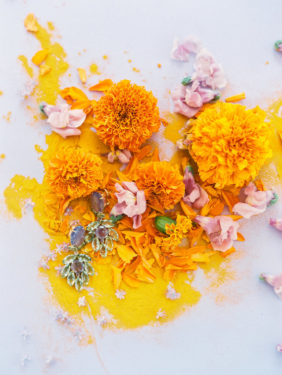marigold wedding inspiration