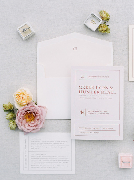 spring floral wedding inspiration