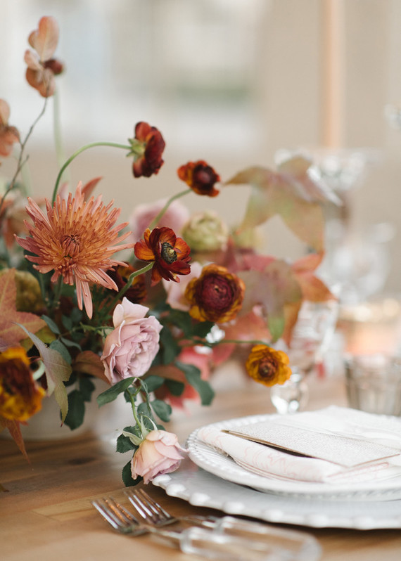 Fall dinner party ideas from The Wedding Artists Collective Inspiration