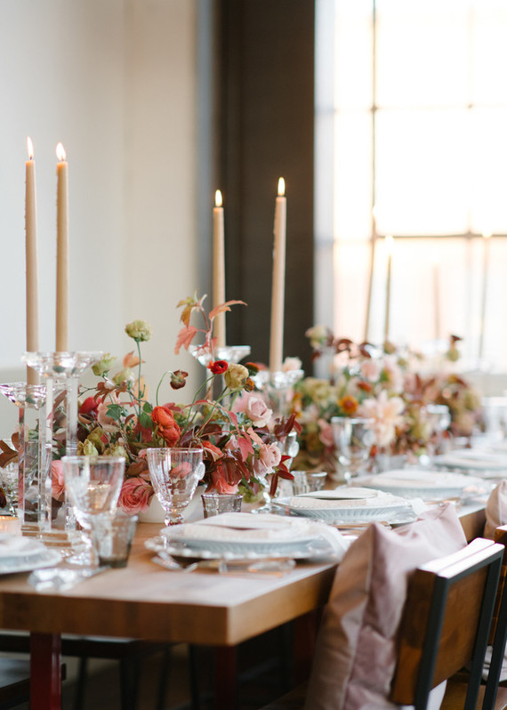 Fall dinner party ideas from The Wedding Artists Collective