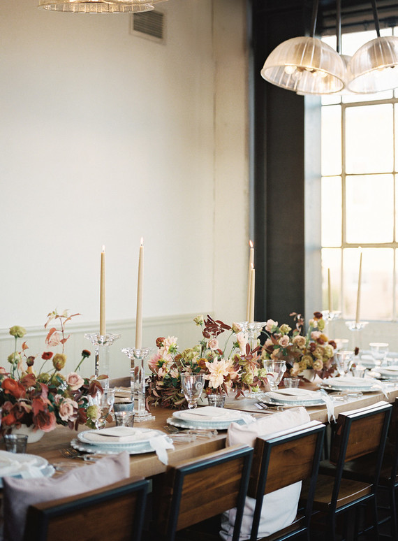 Fall dinner party ideas from The Wedding Artists Collective