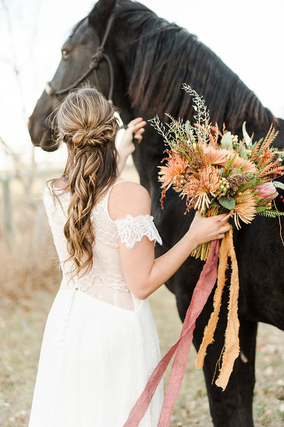 Organic fall wedding inspiration Inspiration