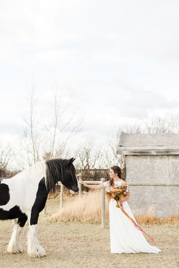 Organic fall wedding inspiration
