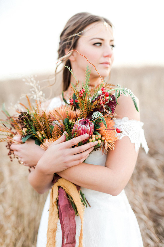 Organic fall wedding inspiration Inspiration