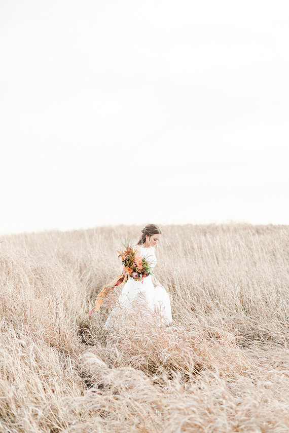 Organic fall wedding inspiration Inspiration