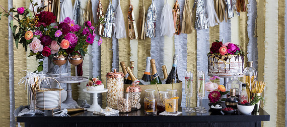 New Years Eve cocktail party Inspiration
