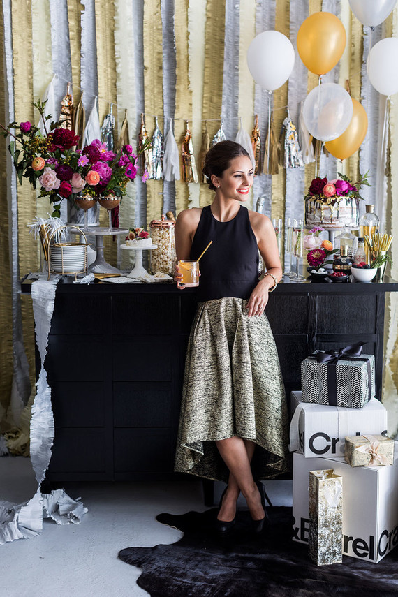 New Years Eve cocktail party